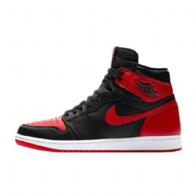 Nike Air Jordan 1 Homage To Home Kengät Miehille Musta Punainen