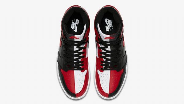 Nike Air Jordan 1 Homage To Home Kengät Miehille Musta Punainen