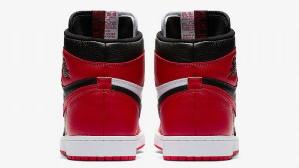 Nike Air Jordan 1 Homage To Home Kengät Miehille Musta Punainen