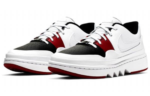 Nike Air Jordan 1 Jester Xx Matalat Topit Nauhaiset Retrokoripallokengät Naisille Valkoinen Musta