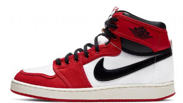 Nike Air Jordan 1 Ko Chicago Kengät Miehille Punainen Valkoinen
