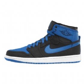 Nike Air Jordan 1 Ko High Tops Og Kengät Miehille Sininen Musta