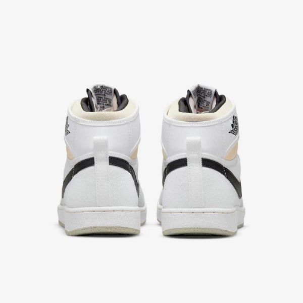 Nike Air Jordan 1 Ko Kengät Miehille Valkoinen Harmaa Musta