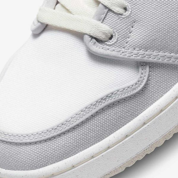 Nike Air Jordan 1 Ko Kengät Miehille Valkoinen Harmaa Musta