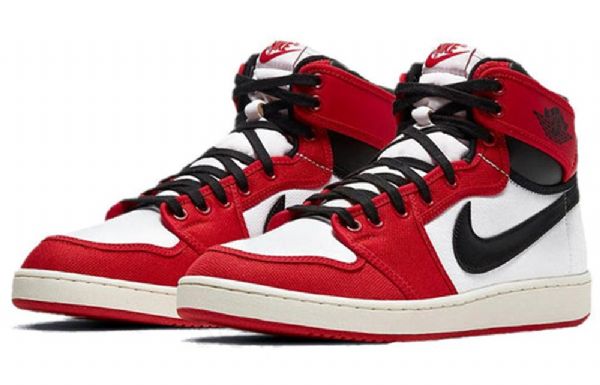 Nike Air Jordan 1 Ko Retro Koripallokengät Miehille Punainen Valkoinen