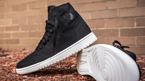 Nike Air Jordan 1 Korkeat Topit Decon Kengät Miehille Musta