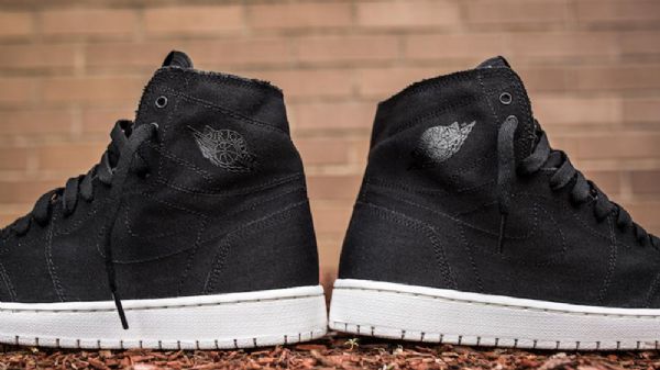 Nike Air Jordan 1 Korkeat Topit Decon Kengät Miehille Musta