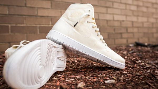 Nike Air Jordan 1 Korkeat Topit Decon Kengät Miehille Valkoinen