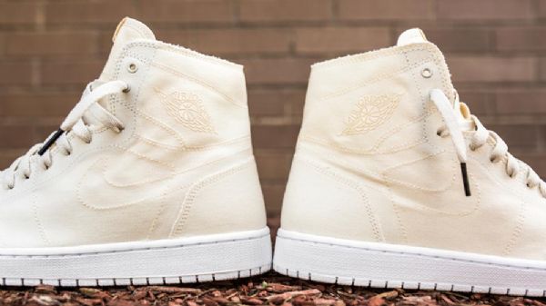 Nike Air Jordan 1 Korkeat Topit Decon Kengät Miehille Valkoinen