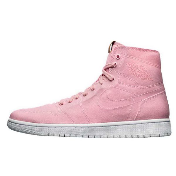 Nike Air Jordan 1 Korkeat Topit Decon Pääsiäiskengät Miehille Vaaleanpunainen