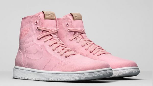 Nike Air Jordan 1 Korkeat Topit Decon Pääsiäiskengät Miehille Vaaleanpunainen