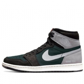 Nike Air Jordan 1 Korkeat Topit Element Gore-tex Retro Koripallokengät Miehille Musta Harmaa