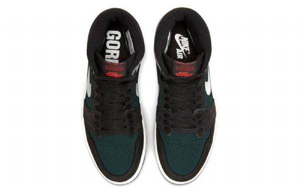 Nike Air Jordan 1 Korkeat Topit Element Gore-tex Retro Koripallokengät Miehille Musta Harmaa