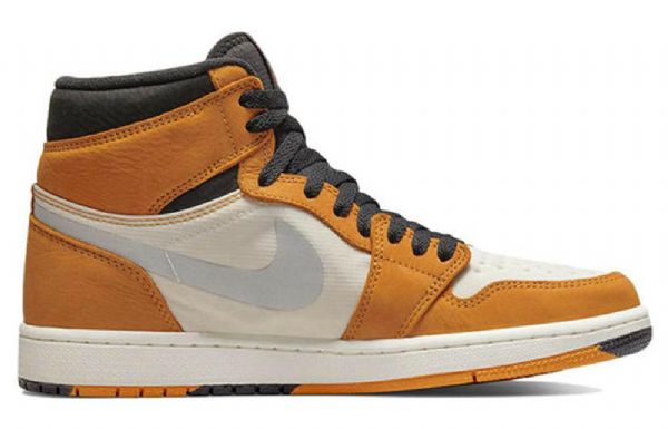 Nike Air Jordan 1 Korkeat Topit Element Gore-tex Retro Koripallokengät Miehille Vaaleankeltainen