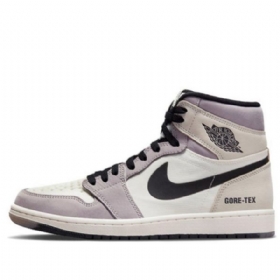 Nike Air Jordan 1 Korkeat Topit Element Gore-tex Retro Koripallokengät Miehille Vaaleanvioletti