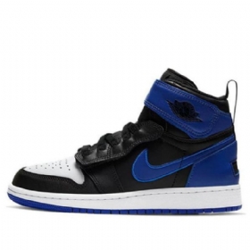 Nike Air Jordan 1 Korkeat Topit Flyease Gs Koripallokengät Miehille Musta Sininen