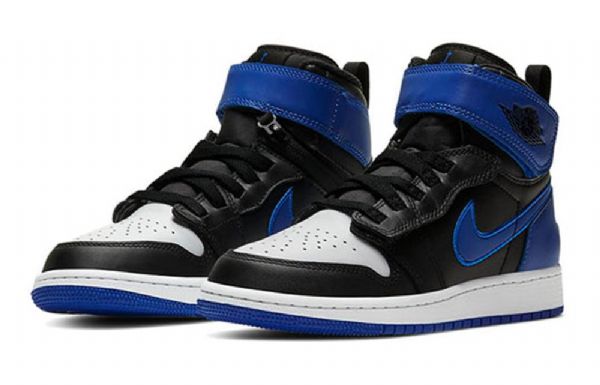 Nike Air Jordan 1 Korkeat Topit Flyease Gs Koripallokengät Miehille Musta Sininen
