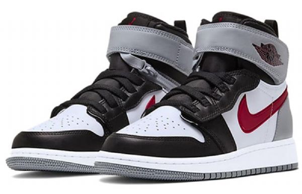 Nike Air Jordan 1 Korkeat Topit Flyease Gs Miesten Koripallokengät Harmaa