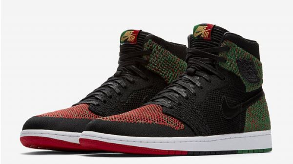 Nike Air Jordan 1 Korkeat Topit Flyknit Bhm Miesten Moniväriset Kengät