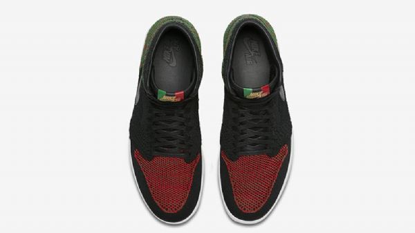 Nike Air Jordan 1 Korkeat Topit Flyknit Bhm Miesten Moniväriset Kengät