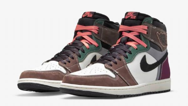 Nike Air Jordan 1 Korkeat Topit Og Käsintehdyt Kengät Miehille Monivärinen