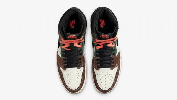 Nike Air Jordan 1 Korkeat Topit Og Käsintehdyt Kengät Miehille Monivärinen