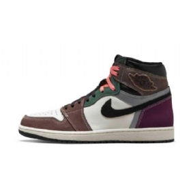 Nike Air Jordan 1 Korkeat Topit Og Käsintehdyt Kengät Naisille Monivärinen