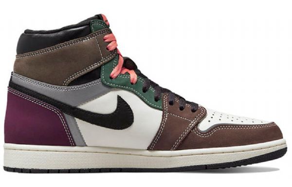 Nike Air Jordan 1 Korkeat Topit Og Muotoiltuja Retrokoripallokengät Miehille Monivärinen