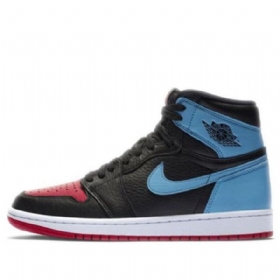 Nike Air Jordan 1 Korkeat Topit Og Retro Koripallokengät Naisille Musta Sininen