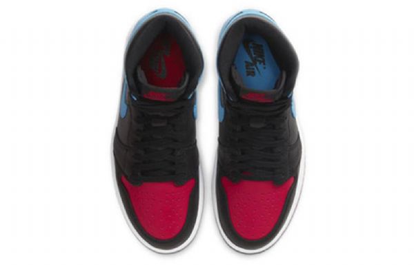 Nike Air Jordan 1 Korkeat Topit Og Retro Koripallokengät Naisille Musta Sininen