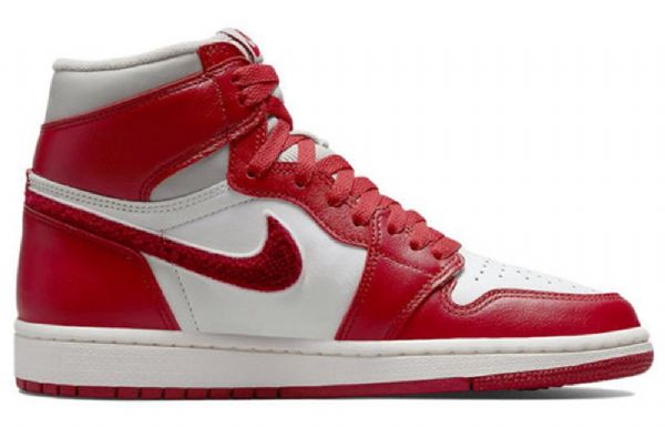Nike Air Jordan 1 Korkeat Topit Og Retro Koripallokengät Naisille Punainen Valkoinen