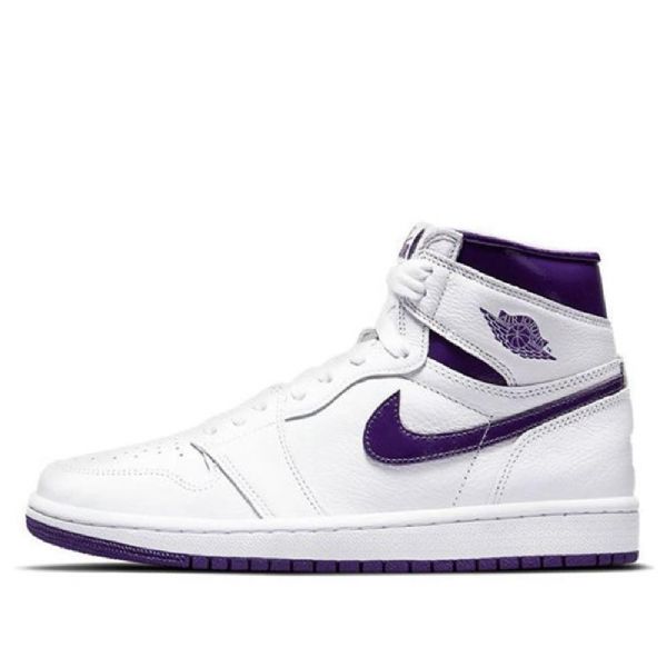 Nike Air Jordan 1 Korkeat Topit Og Retro Koripallokengät Naisille Violetti