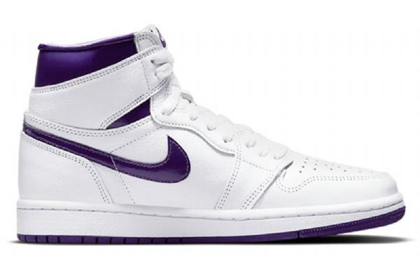 Nike Air Jordan 1 Korkeat Topit Og Retro Koripallokengät Naisille Violetti