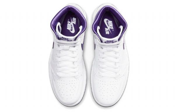 Nike Air Jordan 1 Korkeat Topit Og Retro Koripallokengät Naisille Violetti