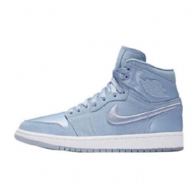 Nike Air Jordan 1 Korkeat Topit Pastellipakkauskengät Miehille Siniset