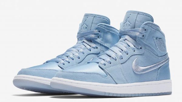 Nike Air Jordan 1 Korkeat Topit Pastellipakkauskengät Miehille Siniset