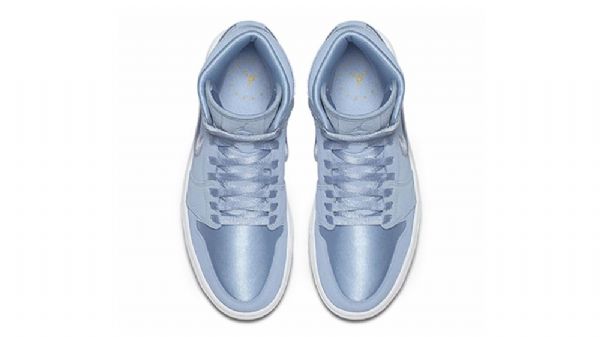 Nike Air Jordan 1 Korkeat Topit Pastellipakkauskengät Miehille Siniset