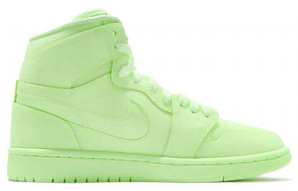 Nike Air Jordan 1 Korkeat Topit Prm Retro Koripallokengät Naisille Vihreä