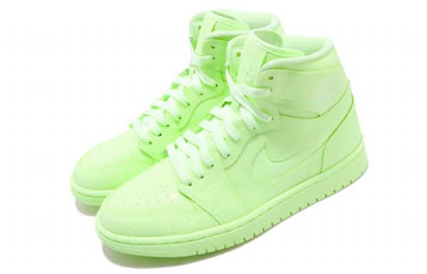 Nike Air Jordan 1 Korkeat Topit Prm Retro Koripallokengät Naisille Vihreä
