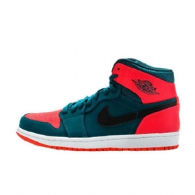 Nike Air Jordan 1 Korkeat Topit Russell Westbrook Miesten Kengät Punainen Vihreä