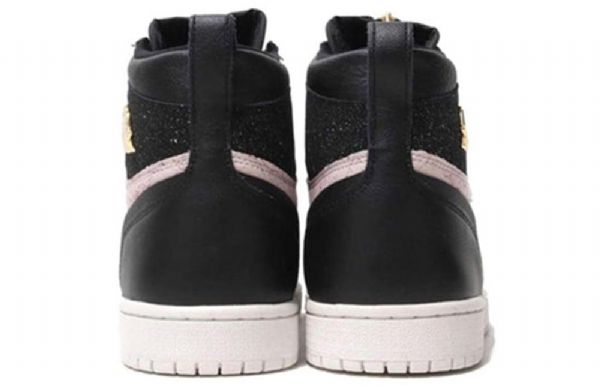 Nike Air Jordan 1 Korkeat Topit Vetoketjulliset Retro Koripallokengät Naisille Punainen