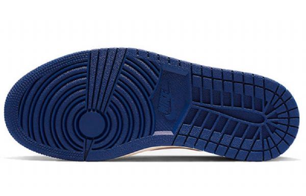 Nike Air Jordan 1 Korkeat Topit Vetoketjulliset Retro Koripallokengät Naisille Siniset