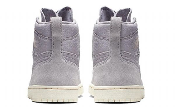 Nike Air Jordan 1 Korkeat Topit Vetoketjulliset Retrokoripallokengät Naisille Violetit