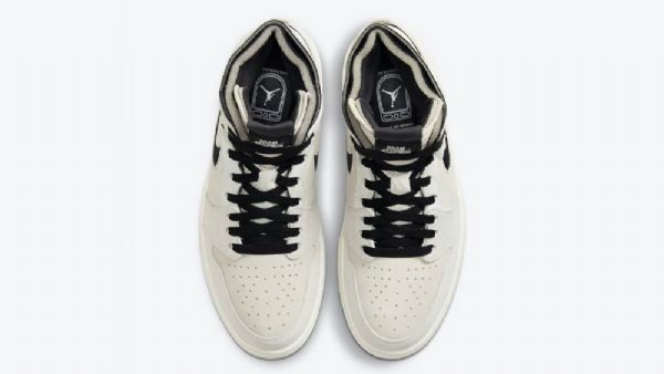 Nike Air Jordan 1 Korkeat Topit Zoom cmft Summit Kengät Miehille Valkoinen
