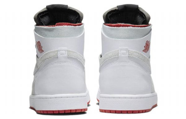 Nike Air Jordan 1 Korkeat Topit Zoom Comfort Hare Retro Koripallokengät Miehille Harmaa