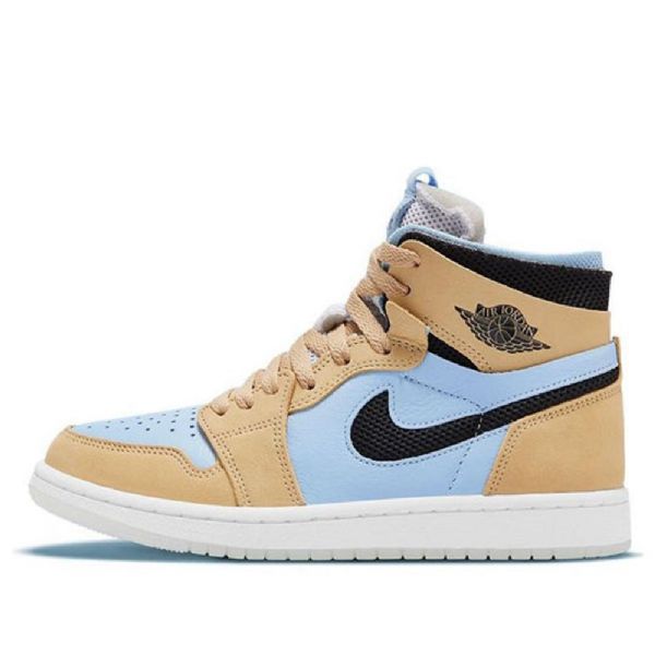 Nike Air Jordan 1 Korkeat Topit Zoom Comfort High Retro Koripallokengät Naisille Siniset