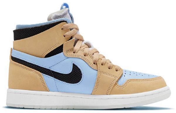 Nike Air Jordan 1 Korkeat Topit Zoom Comfort High Retro Koripallokengät Naisille Siniset