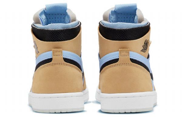 Nike Air Jordan 1 Korkeat Topit Zoom Comfort High Retro Koripallokengät Naisille Siniset