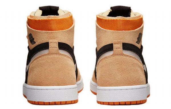 Nike Air Jordan 1 Korkeat Topit Zoom Comfort Pumpkin Spice Retro Koripallokengät Miehille Ruskea