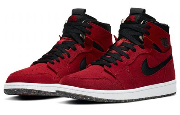 Nike Air Jordan 1 Korkeat Topit Zoom Comfort Retro Koripallokengät Miehille Punainen